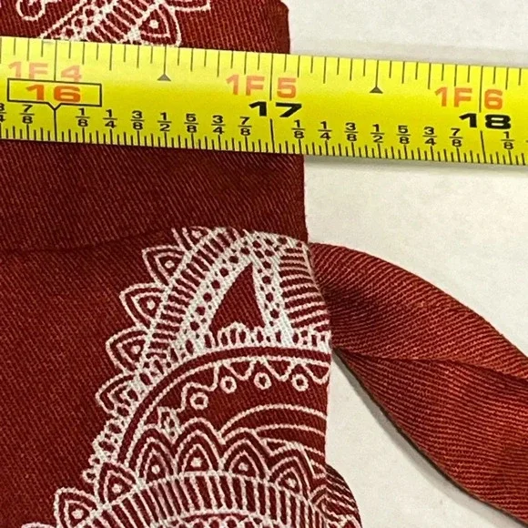 Just Fab Women’s Flutter Sleeve Jumpsuit V neck size XL color Tandoori spice - Picture 11 of 14